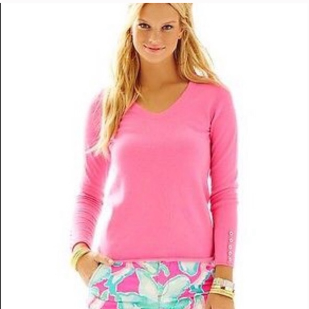 Lilly Pulitzer Diana cashmere sweater